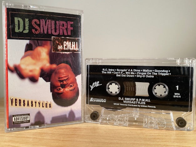 D.J. SMURF & P.M.H.I - versastyles - CASSETTE TAPE
