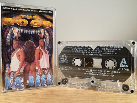 THE DOGS - k-9 bass - CASSETTE TAPE