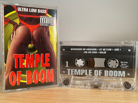 TEMPLE OF BOOM - ultra low bass - CASSETTE TAPE