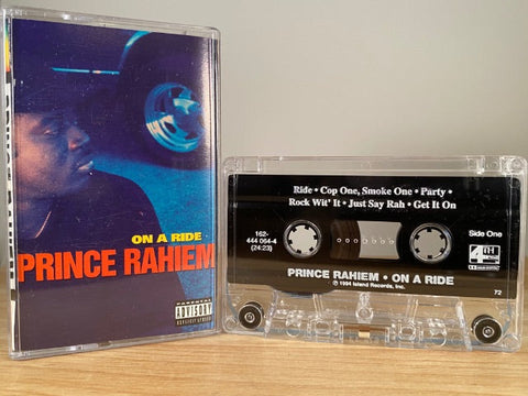 PRINCE RAHIEM - on a ride - CASSETTE TAPE