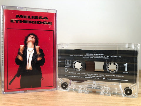 MELISSA ETHERIDGE - s/t -  CASSETTE TAPE