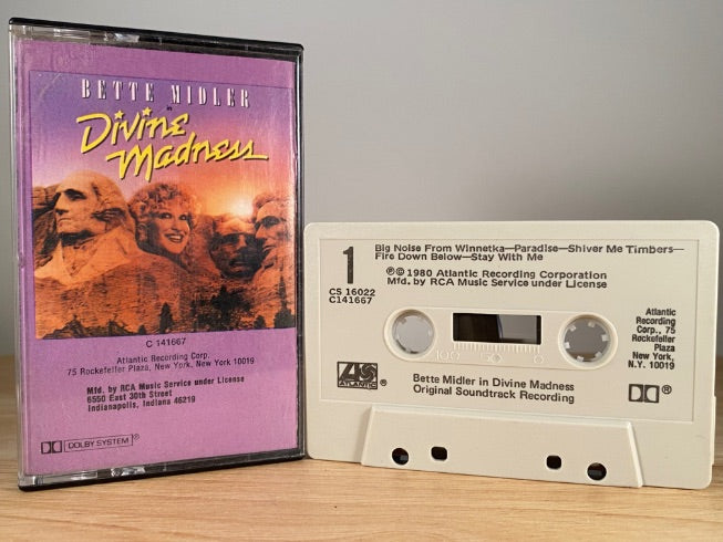 BETTE MIDLER - divine madness - CASSETTE TAPE