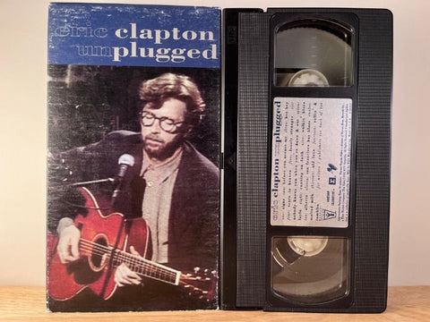 ERIC CLAPTON - unplugged - VHS