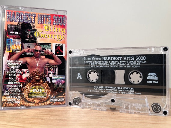 KING GEORGE - hardest hits 2000 - CASSETTE TAPE