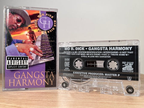 MO B. DICK - gangsta harmony - CASSETTE TAPE
