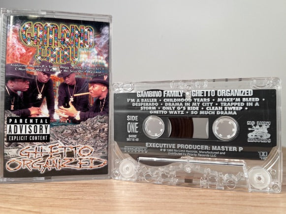 GAMBINO FAMILY - ghetto organized - CASSETTE TAPE