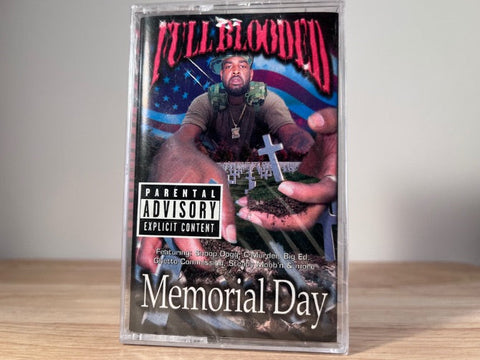 FULL BLOODED - memorial day - BRAND NEW CASSETTE TAPE