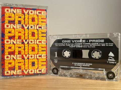 ONE VOICE - PRIDE - various artists - CASSETTE TAPE