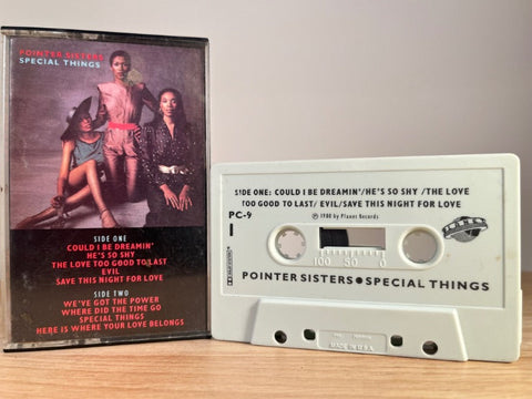 POINTER SISTERS - special things - CASSETTE TAPE