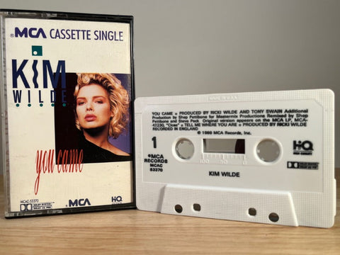 KIM WILDE - you came - CASSETTE TAPE