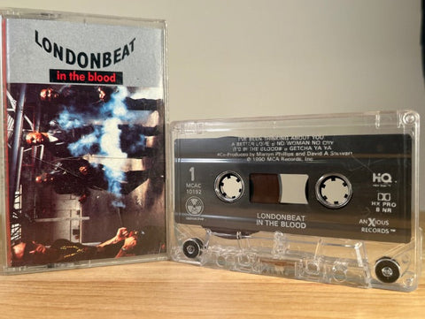 LONDONBEAT - in the blood - CASSETTE TAPE