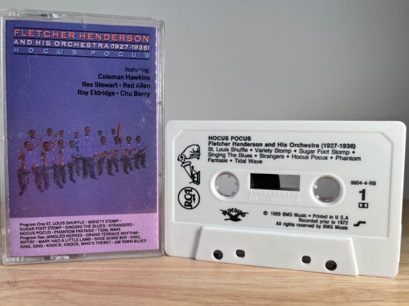 FLETCHER HENDERSON AND HIS ORCHESTRA - hocus pocus - CASSETTE TAPE