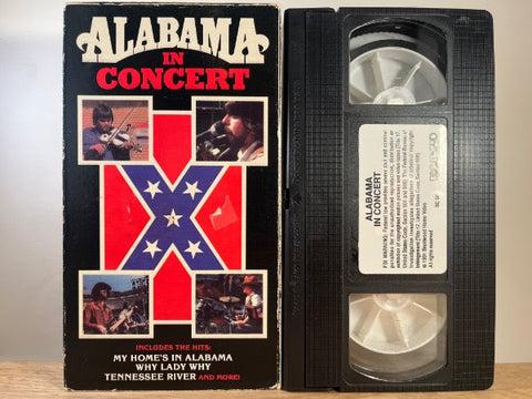 ALABAMA - in concert - VHS