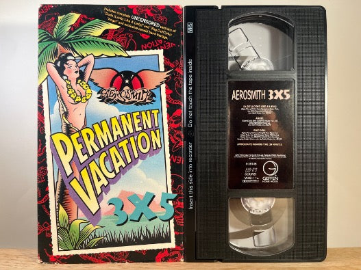 海外アーティスト　VHS AEROSMITH - permanent vacation 3x5 - VHS – TAPEHEAD CITY
