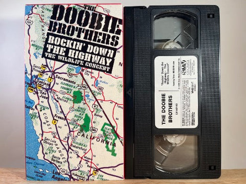 THE DOOBIE BROTHERS - rockin' down the highway the wildlife concert - VHS