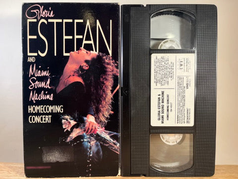 GLORIA ESTEFAN AND MIAMI SOUND MACHINE - homecoming concert - VHS 2