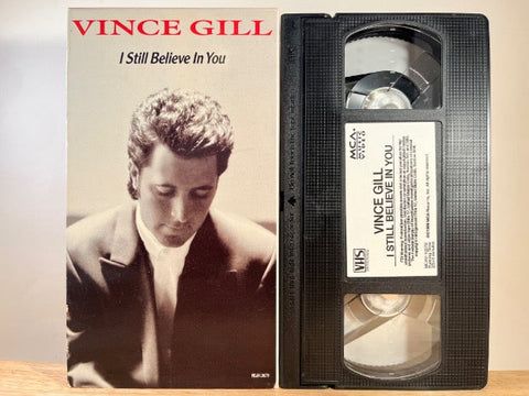 VINCE GILL - i still believe in you- VHS