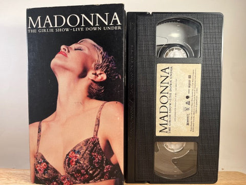 MADONNA - the girlie show live downunder - VHS