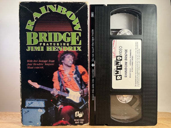 RAINBOW BRIDGE - featuring jimi hendrix- VHS – TAPEHEAD CITY