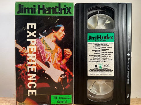 JIMI HENDRIX - experience - VHS