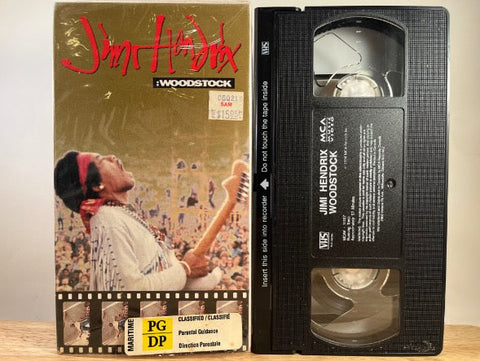 JIMI HENDRIX - woodstock - VHS