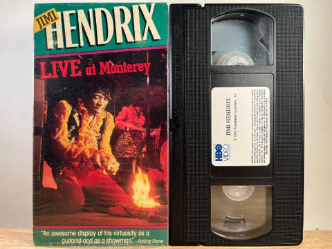 JIMI HENDRIX - live at monterey - VHS