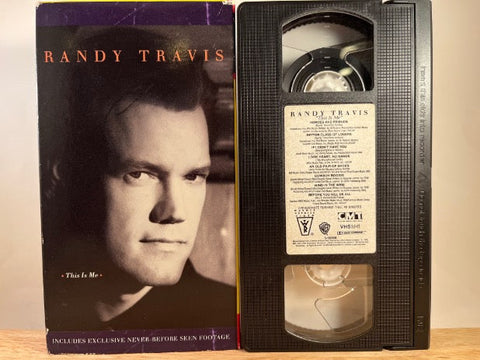 RANDY TRAVIS - this is me - VHS