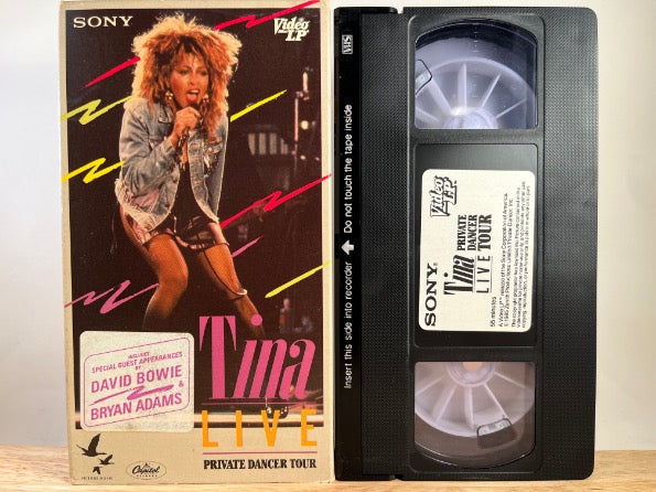 TINA TURNER - private dancer tour live - VHS