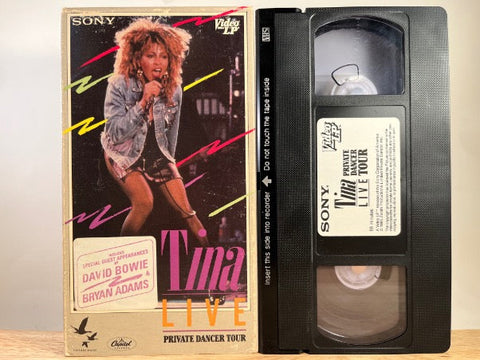 TINA TURNER - private dancer tour live - VHS 2