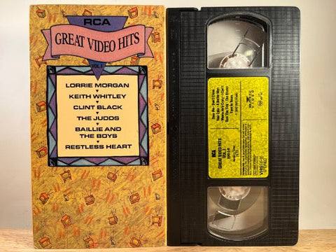 RCA GREATEST VIDEO HITS - various artists - VHS