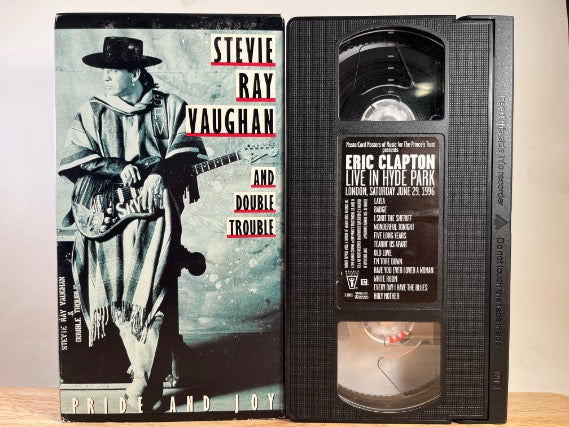 STEVE RAY VAUGHAN - pride and joy - VHS
