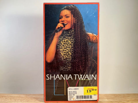 SHANIA TWAIN - live - BRAND NEW VHS