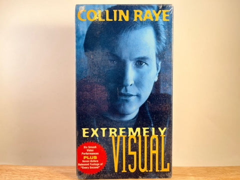 COLLIN RAYE - extremely visual - BRAND NEW VHS