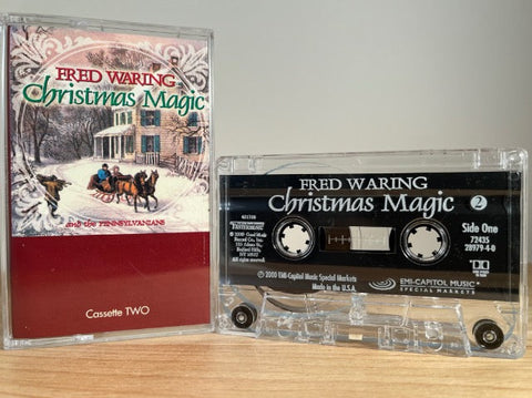 FRED WARING - Christmas magic - CASSETTE TAPE