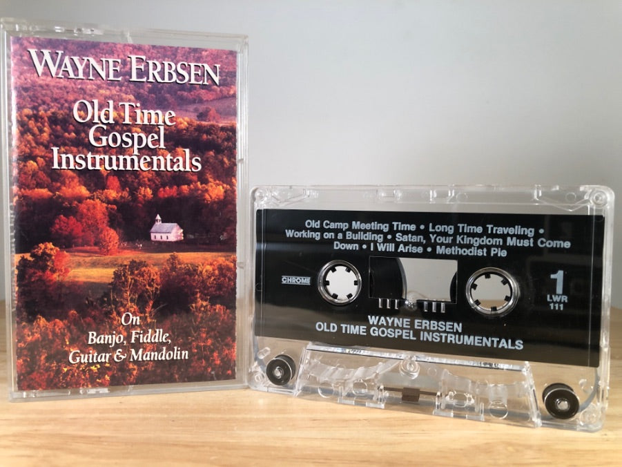 WAYNE ERBSEN - old time gospel instrumentals - CASSETTE TAPE