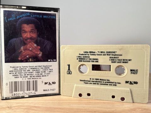 LITTLE MILTON - I will survive - CASSETTE TAPE