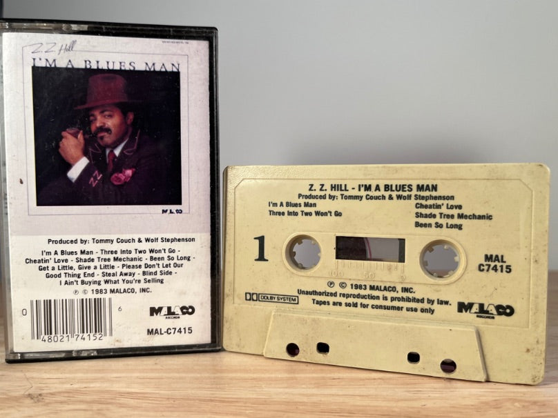 Z.Z. HILL - I’m a blues man - CASSETTE TAPE