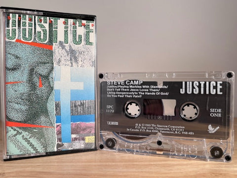 JUSTICE - Steve camp - CASSETTE TAPE