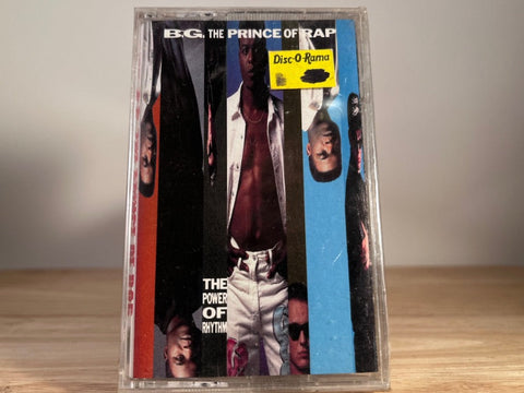 B.G. THE PRINCE OF RAP - the power of rhythm - BRAND NEW CASSETTE TAPE