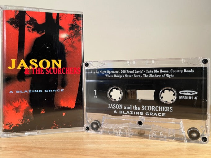 JASON AND THE SCORCHERS - a blazing grace - CASSETTE TAPE