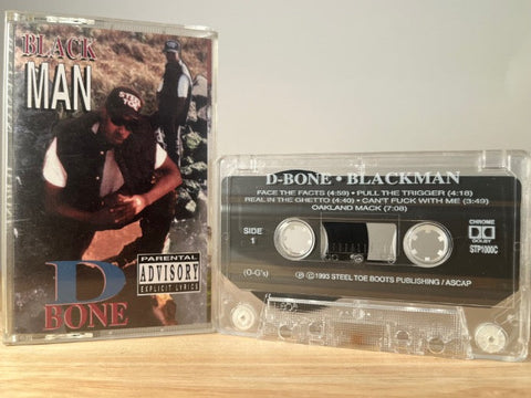 D-BONE - Blackman - CASSETTE TAPE