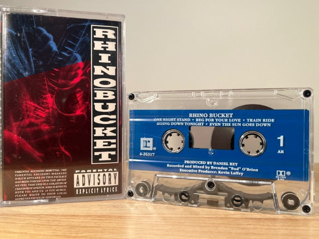 RHINO BUCKET - s/t - CASSETTE TAPE