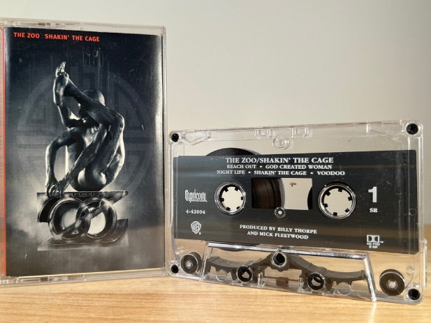 THE ZOO - shakin’ the cage - CASSETTE TAPE