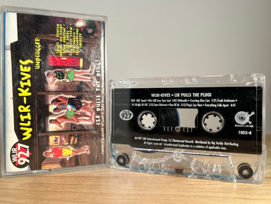 WLIR-KIVES - lir pulls the plug! - CASSETTE TAPE