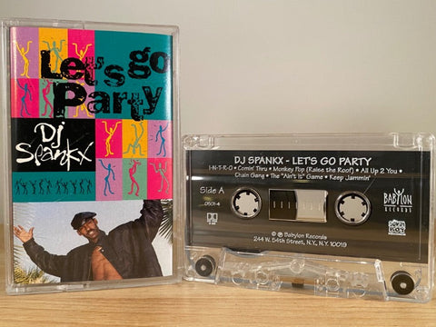 DJ SPANKX - let’s go party - CASSETTE TAPE