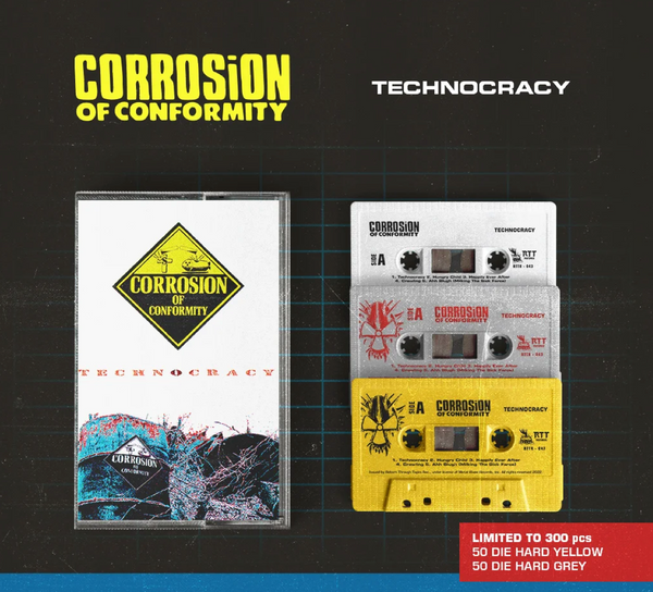 CORROSION OF CONFORMITY technocracy BRAND NEW CASSETTE TAPE