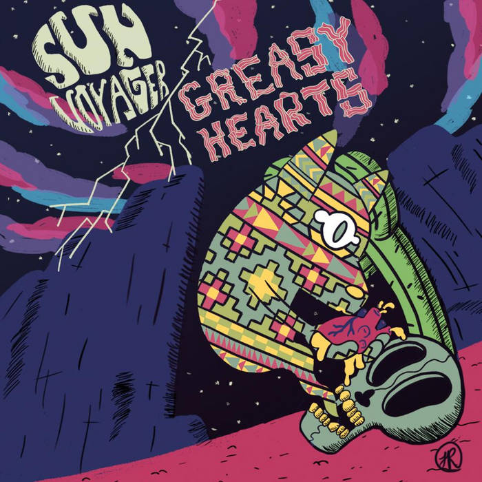 GREASY HEARTS - sun voyager - BRAND NEW CASSETTE TAPE