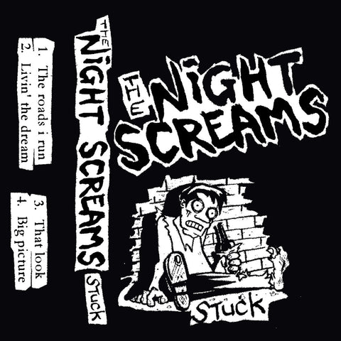 THE NIGHT SCREAMS - stuck - BRAND NEW CASSETTE TAPE