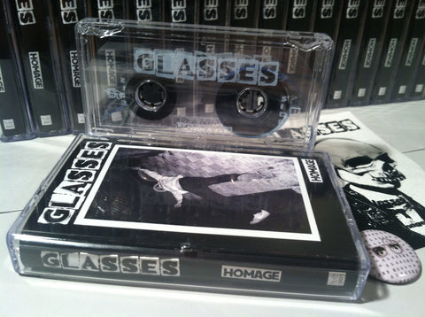 GLASSES - homage - BRAND NEW CASSETTE TAPE