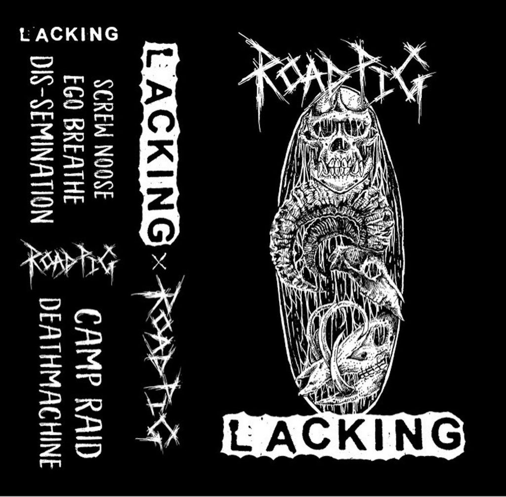 ROAD PIG / LACKING - BRAND NEW CASSETTE TAPE